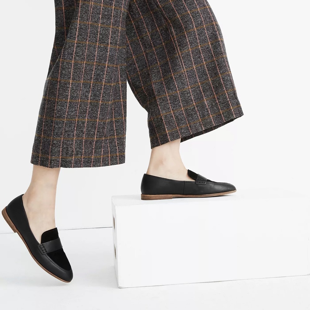 Madewell Alex Loafer in Leather and Suede - Picture 2 of 5